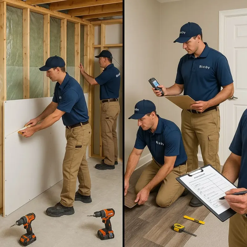 Repairs and Reconstruction process in Big Bear Lake, CA